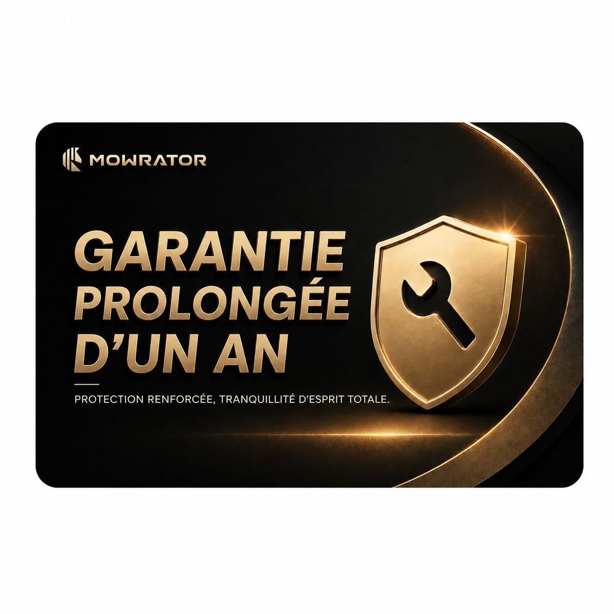 extension de garantie d’un an