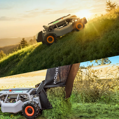 Mowrator S1 4WD 18 Ah – Pack tonte sans effort | Vidage automatique, moins d’exposition aux allergènes